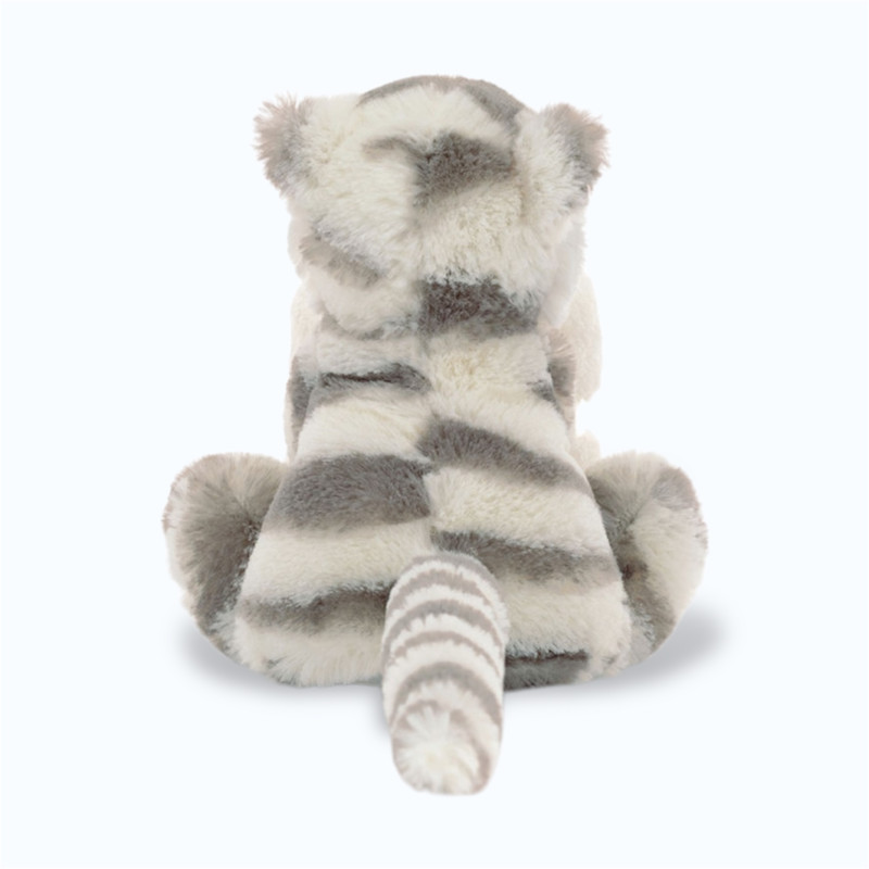 Doudou plat tigre Bashful "Snow"