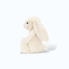 Peluche lapin crème, oreilles tombantes Peluche lapin crème, oreilles tombantes