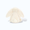 Peluche lapin crème, oreilles tombantes Peluche lapin crème, oreilles tombantes