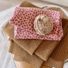 Lange enfant à motif léopard rose Lange enfant à motif léopard rose