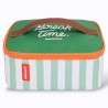 Lunch bag isotherme à rayures vertes et blanches Lunch bag isotherme à rayures vertes et blanches