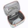 Lunch bag isotherme à rayures vertes et blanches Lunch bag isotherme à rayures vertes et blanches