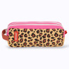 trousse léopard et rose trousse léopard et rose