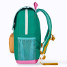 sac à dos vert, rose et moutarde sac à dos vert, rose et moutarde