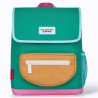 sac à dos vert, rose et moutarde sac à dos vert, rose et moutarde