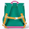 sac à dos vert, rose et moutarde sac à dos vert, rose et moutarde