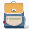sac à dos bleu et marron sac à dos bleu et marron