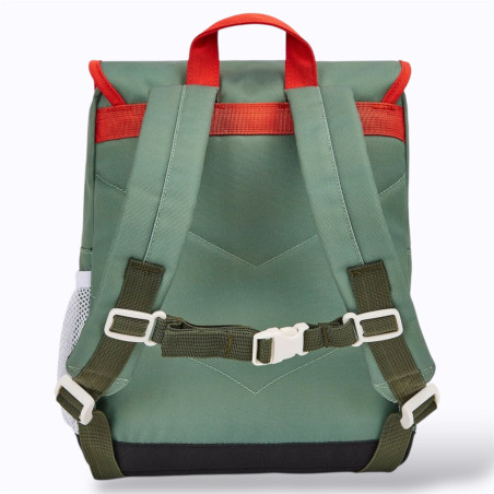 sac à dos vert et bordure rouge sac à dos vert et bordure rouge