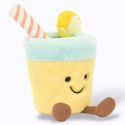 Peluche verre de limonade -...
