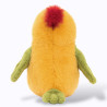 Peluche perroquet jaune verte et rouge Peluche perroquet jaune verte et rouge