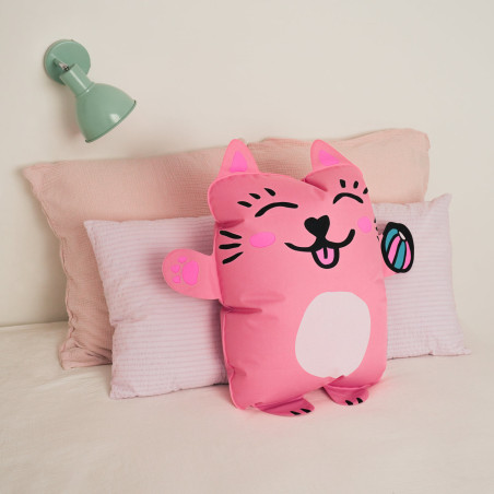 coussin gonflable chat