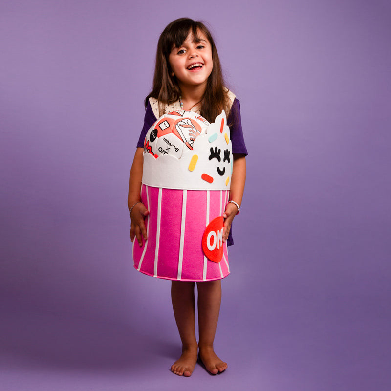 Panier de rangement cupcake