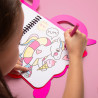 Super livre de coloriage et stickers enfants – OMY - Lily