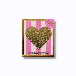 Tatouage cœur doré