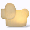 Lampe chien skye terrier blanc Lampe chien skye terrier blanc