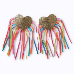 Paire d’épaulettes cœur à...