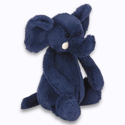 Peluche éléphant bleu –...