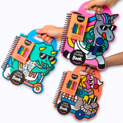 Super livre de coloriage et stickers enfants – OMY
