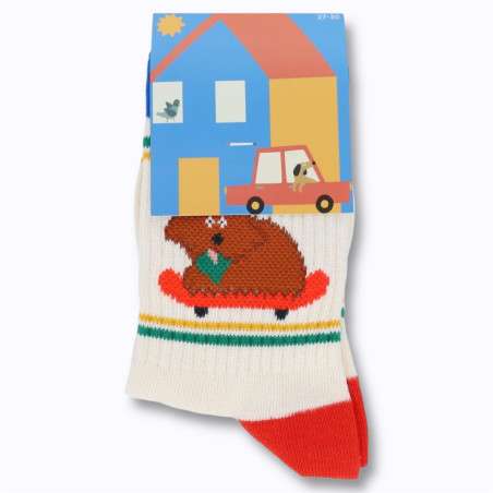 Chaussettes chien skate