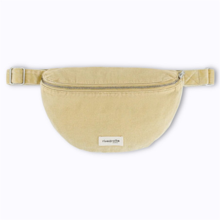 Sac banane "Custine" XL Santa Monica Beige – Rive Droite