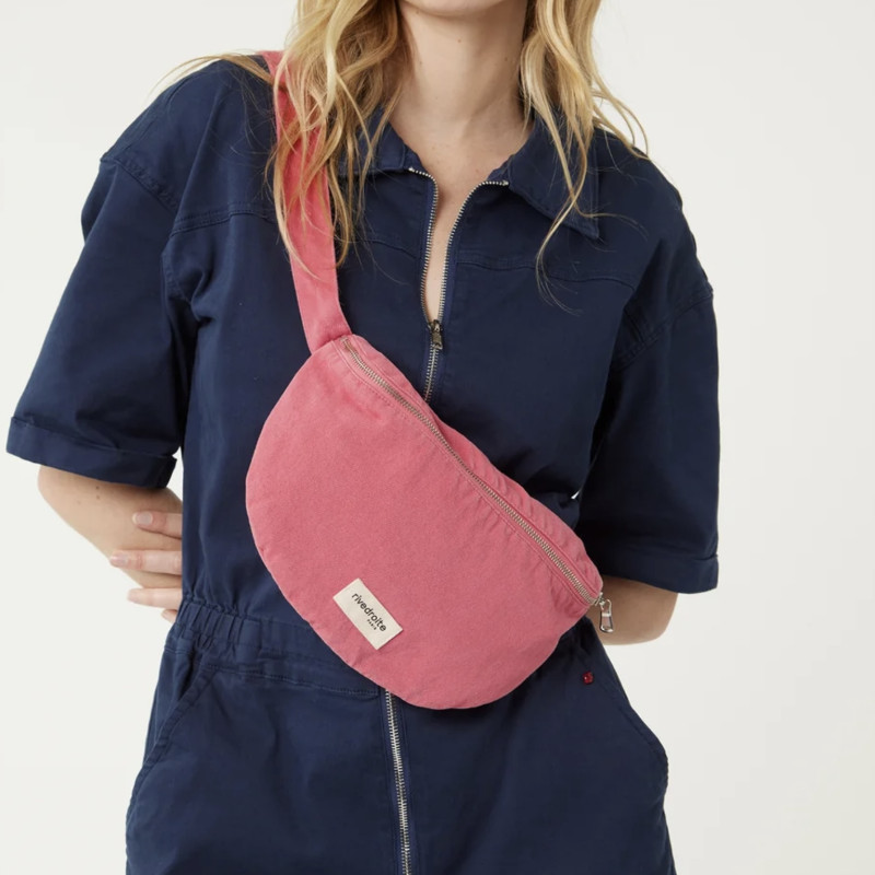 Sac banane "Custine" Melrose Pink – Rive Droite