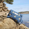 Pochette XL Tournelles Denim Jaune Tournesol Pochette XL Tournelles Denim Jaune Tournesol