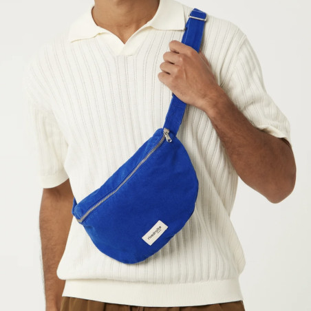 Sac banane "Custine" Venice Blue
