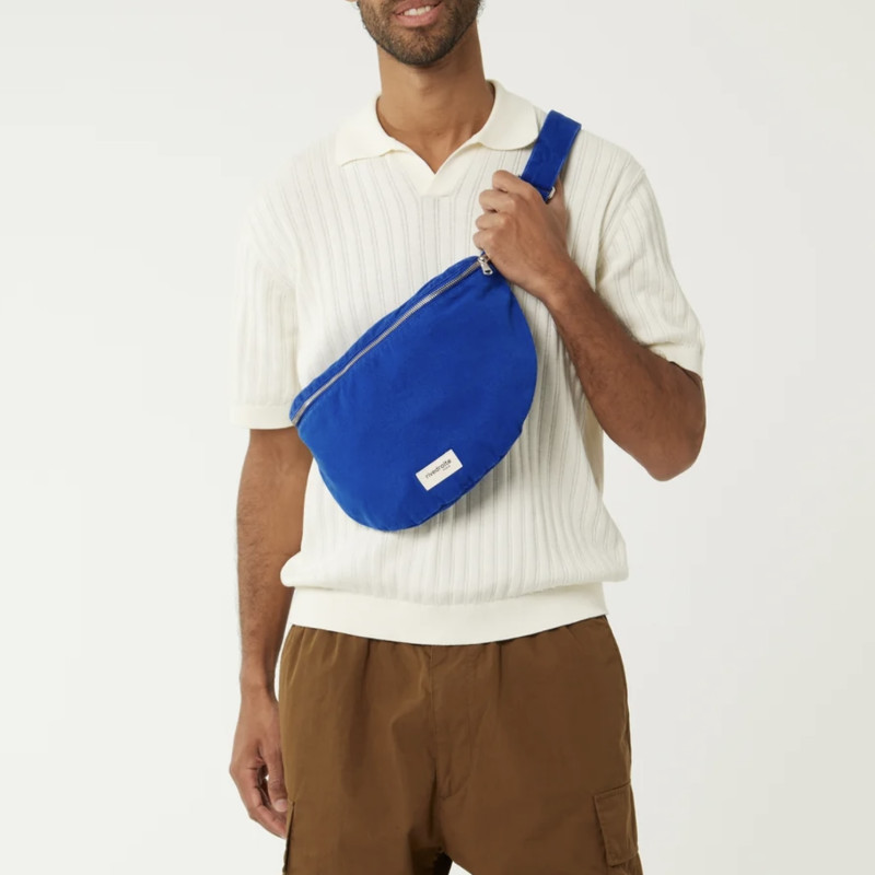 Sac banane « Custine » XL Venice Blue – Rive Droite