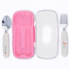 Set de couverts lapin rose Set de couverts lapin rose