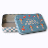 Boîte à bons points robots et damier Boîte à bons points robots et damier