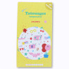 Set de 2 planches de tatouages temporaires "Funny" Set de 2 planches de tatouages temporaires "Funny"