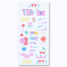 Set de 2 planches de tatouages temporaires "Funny" Set de 2 planches de tatouages temporaires "Funny"