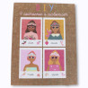 Kit 4 couronnes à customiser DIY Kit 4 couronnes à customiser DIY