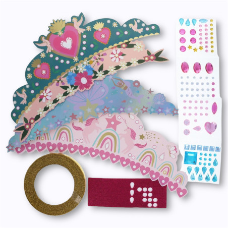 4 couronnes à customiser DIY