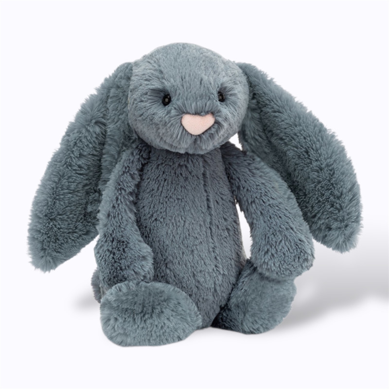 Peluche lapin Bashful "Dusky Blue" Medium – Jellycat