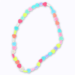 Collier cœurs colorés – Le Petit Souk