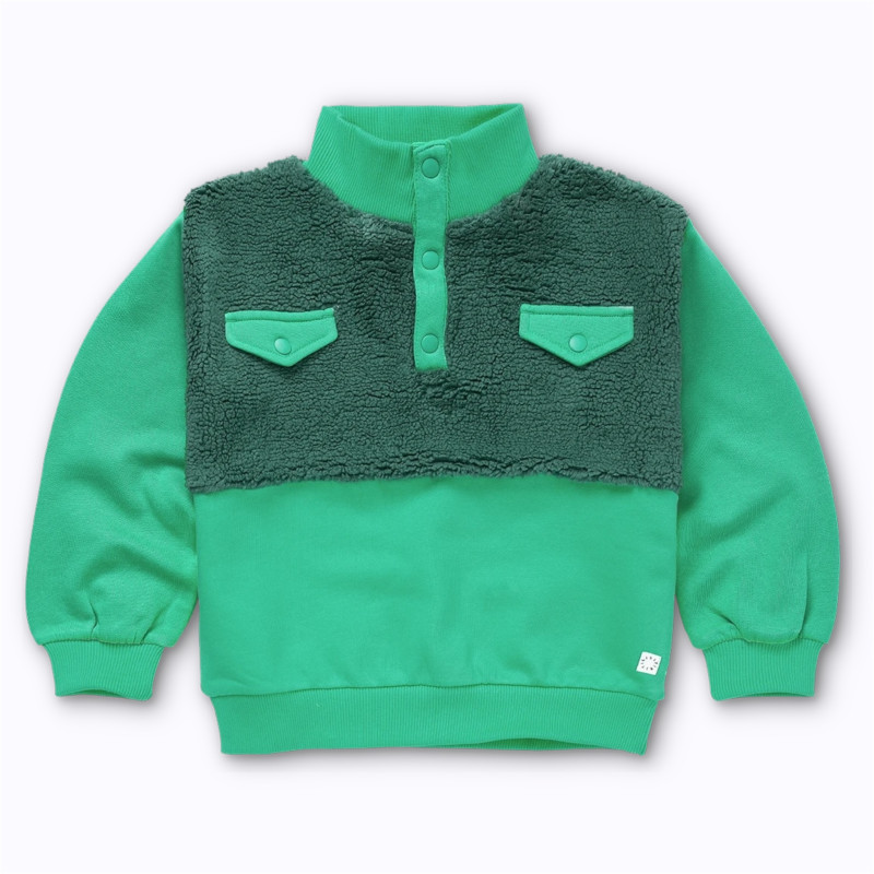 Anorak sweatshirt colourblock