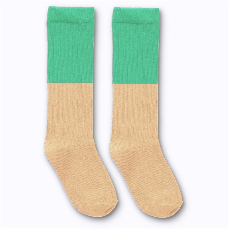 Chaussettes Colourblock Vivid Green