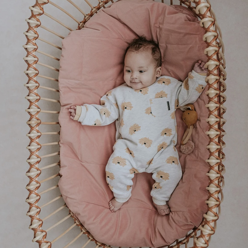 Grenouillère bébé imprimé chien