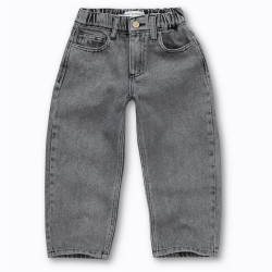 Pantalon en jean délavé noir