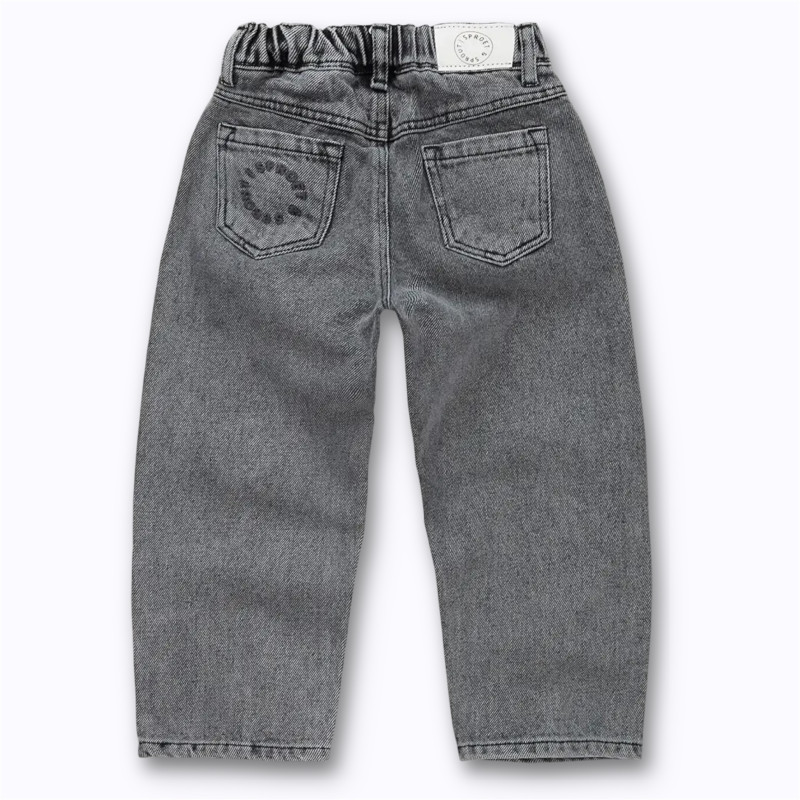 Pantalon en jean délavé noir