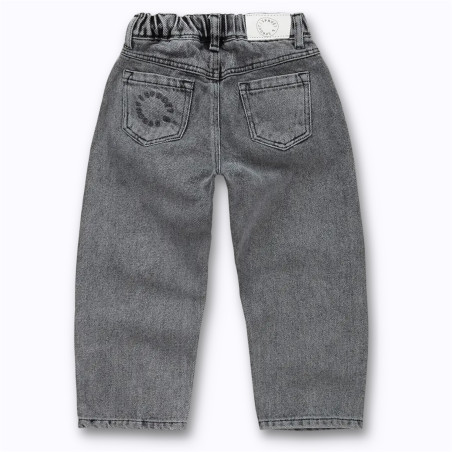 Pantalon en jean délavé noir Pantalon en jean délavé noir