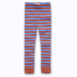 Pantalon à rayures gaufrées