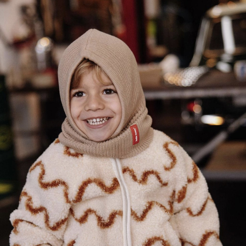 Cagoule Hoody Latte - Hello Hossy