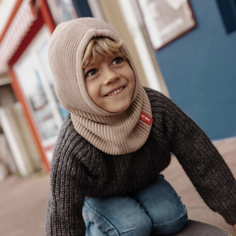 Cagoule Hoody Latte - Hello Hossy