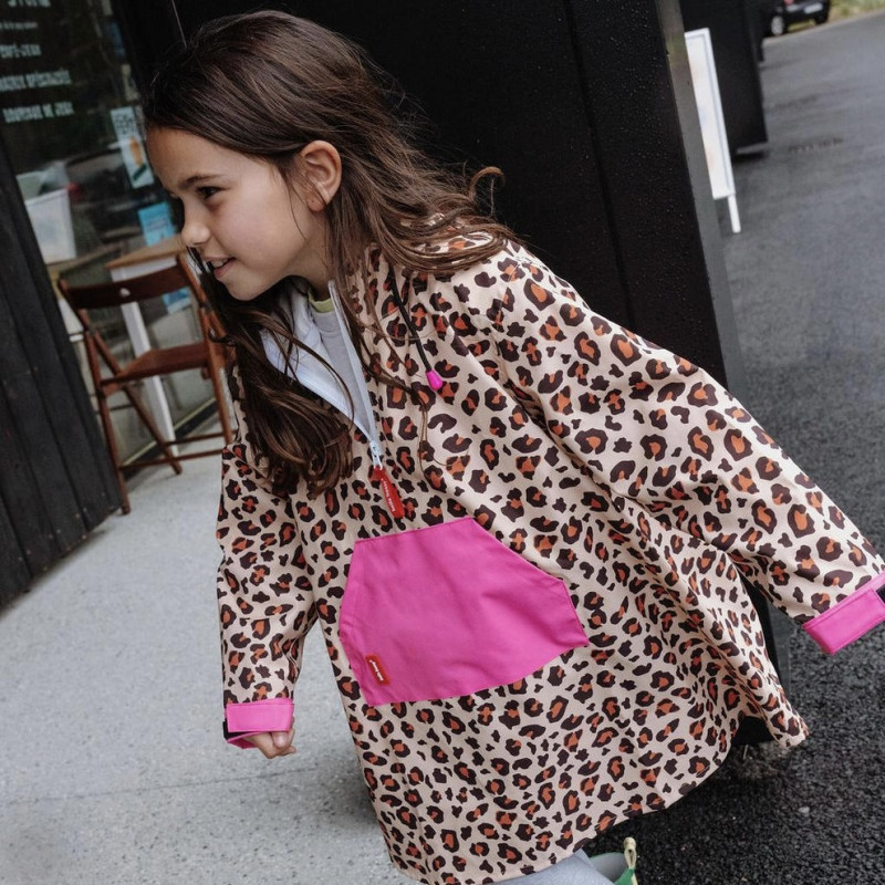 Poncho de pluie enfant Léopard 6 - Hello Hossy