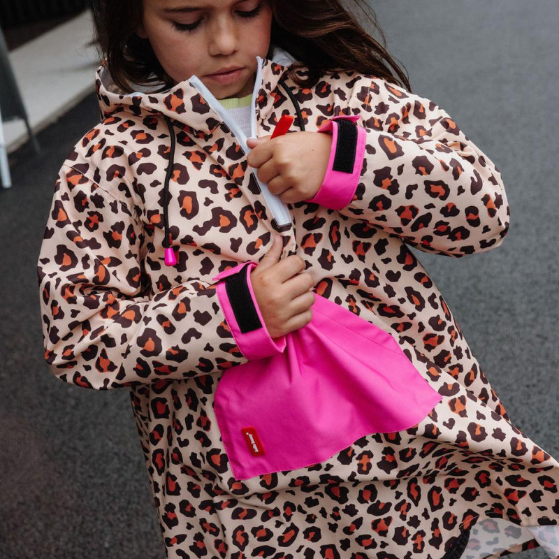 Poncho de pluie enfant Léopard 6 - Hello Hossy