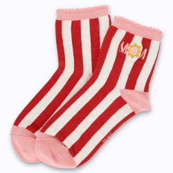 Chaussettes rayées femme "mom" (36-40) - Le Petit Souk