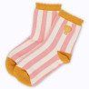 Chaussettes enfant rayées coquillage (27-30) - Le Petit Souk Chaussettes enfant rayées coquillage (27-30) - Le Petit Souk