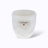 Tasse à café "Maîtresse" cœur doré - Le Petit Souk Tasse à café "Maîtresse" cœur doré - Le Petit Souk